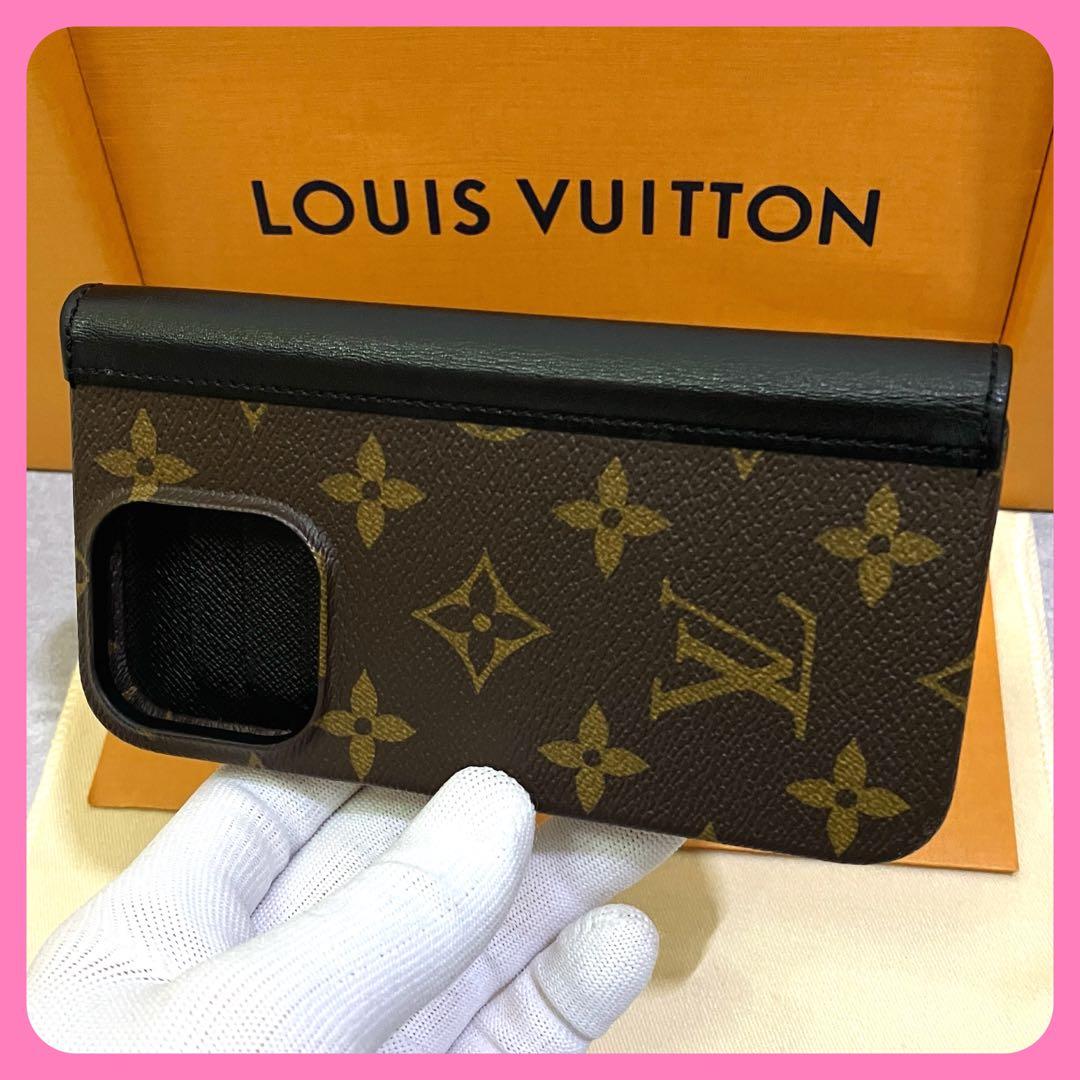 【箱付き】 ルイヴィトン iPhone15Pro フォリオ ケース モノグラム