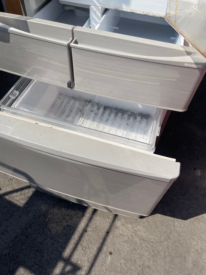 直接引き取り　シャープ　6ドア　冷蔵庫　455L　SJ-F462D 2018年