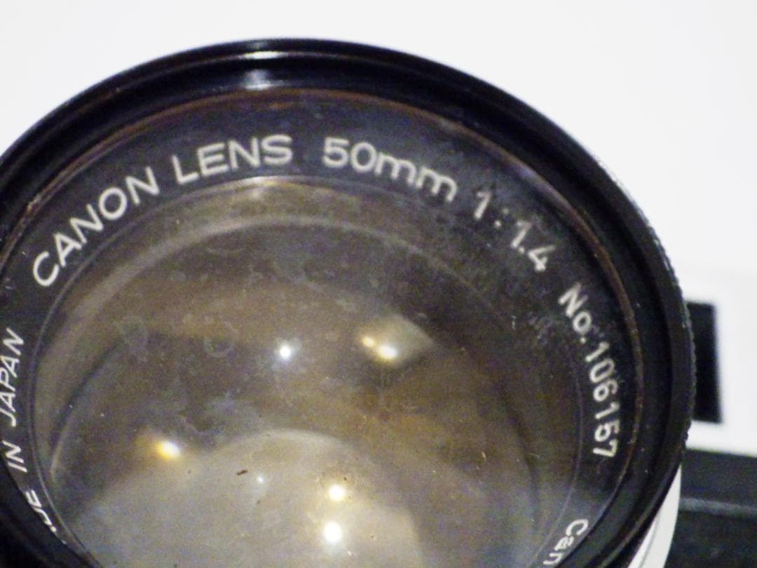 キャノン model7 レンズ50mm 1:1.4 ジャンク品 Canon