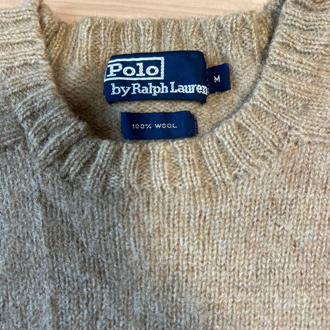 ポロベアラルフローレン　ベージュ セーター M