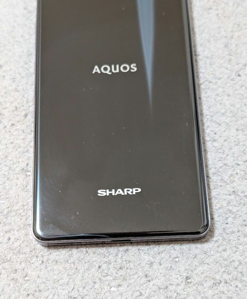 スマートフォン本体 Sharp AQUOS zero6 Black128GB