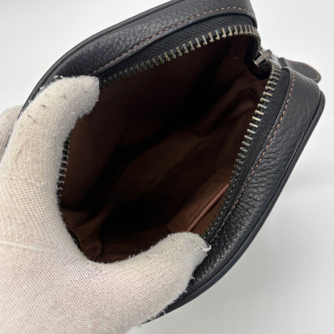 極美品✨コーチ ショルダーバッグ サリバン PVC シボ革 シグネチャー