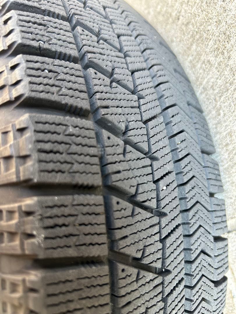 スタッドレス４本セット　ブリザック　タント純正ホイールつき　155/65R14