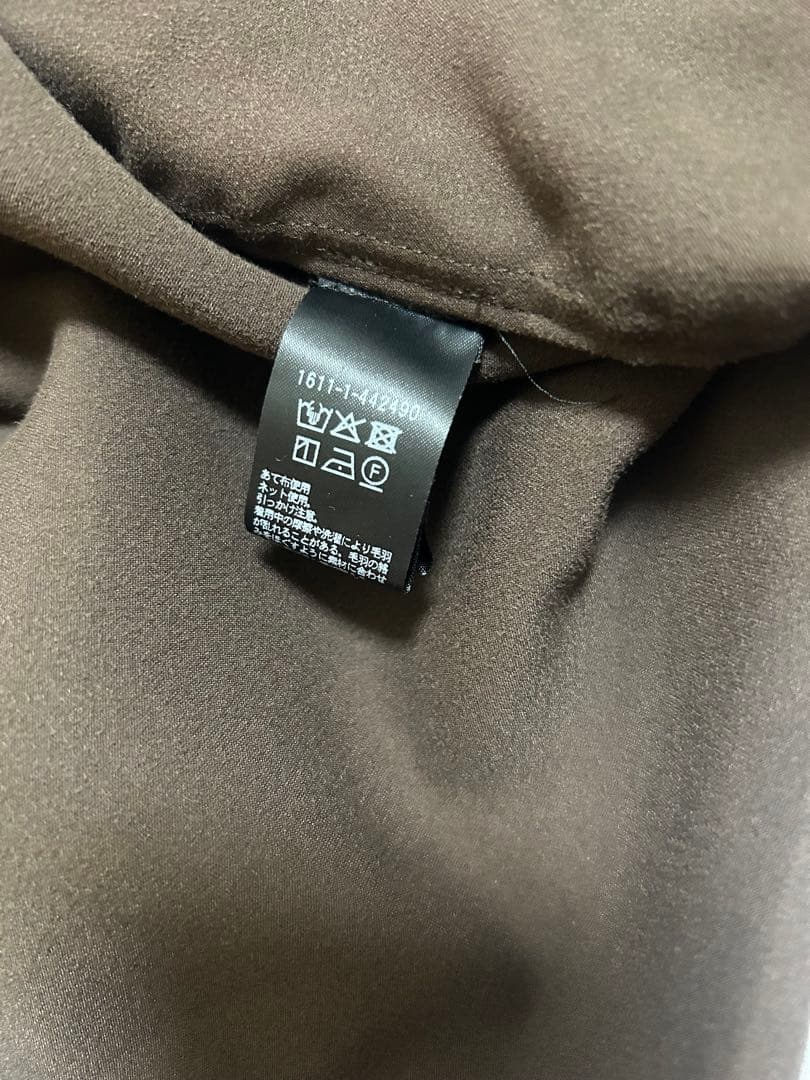 BEAUTY&YOUTH スエードライク シャツ ウォッシャブル