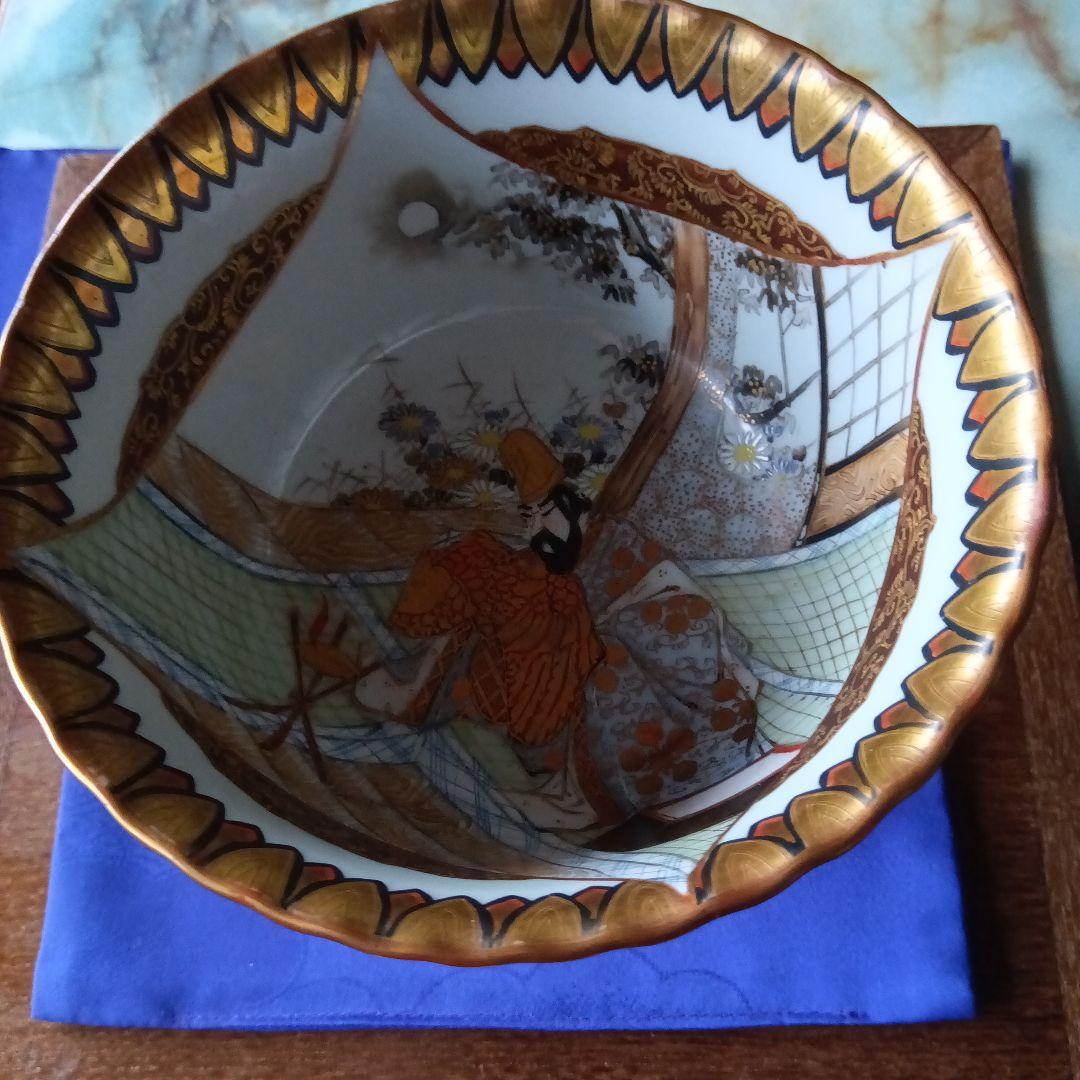 九谷焼最上手手書き杯洗