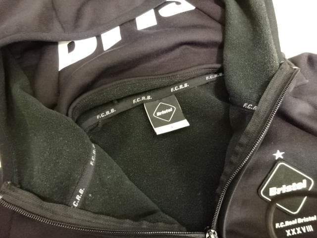 ウェア FCRB POLARTEC FLEECE HALF ZIP GAITER