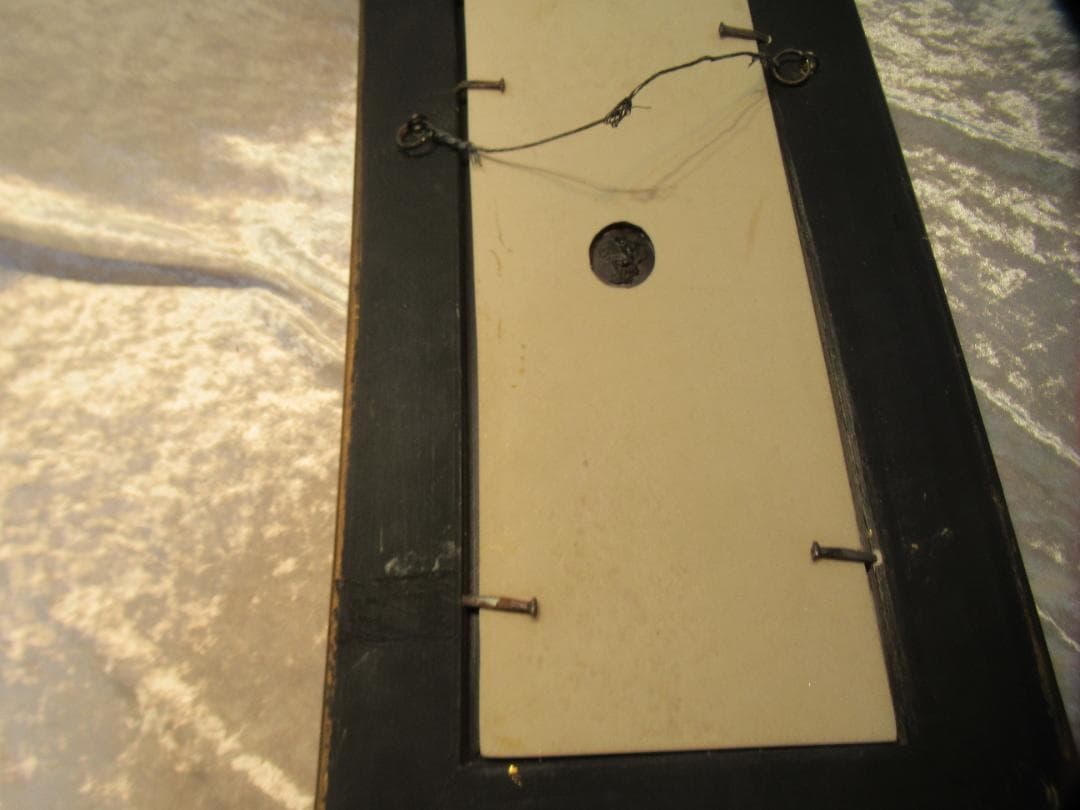 アラバスタの壁掛け　ヴィーナスと天使　19世紀　刻印あり　裏にもマークあり