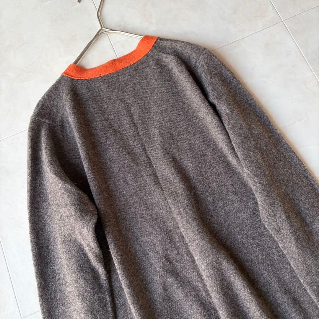 美品 ダーマコレクション カシミヤ100% 3点 アンサンブル バイカラー M