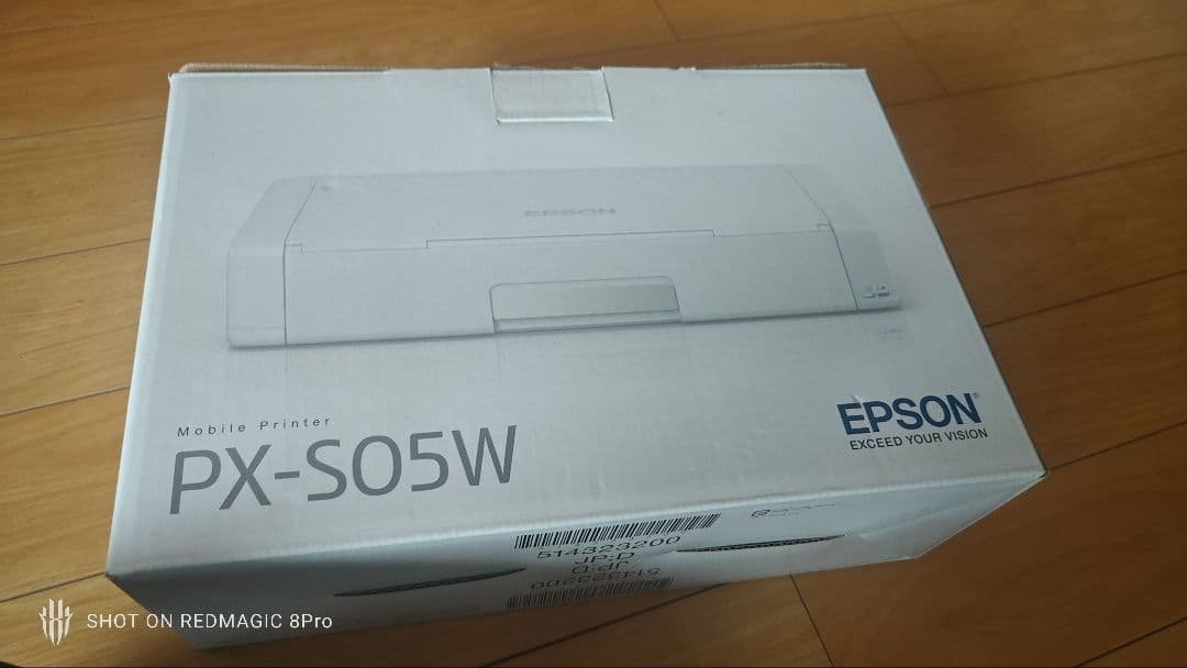 EPSON モバイルプリンター　PX-S05W ほぼ新品