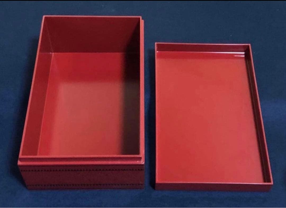 《R》茶道具 蒟醤 茶箱 お茶道具5点付 木製漆器　260202く3