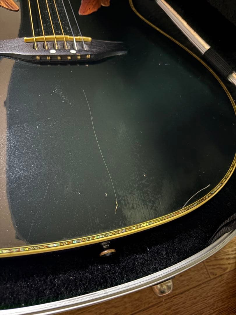 【値下げ¥28,000→¥25,000】オベーションエレアコ純正ハードケース付き