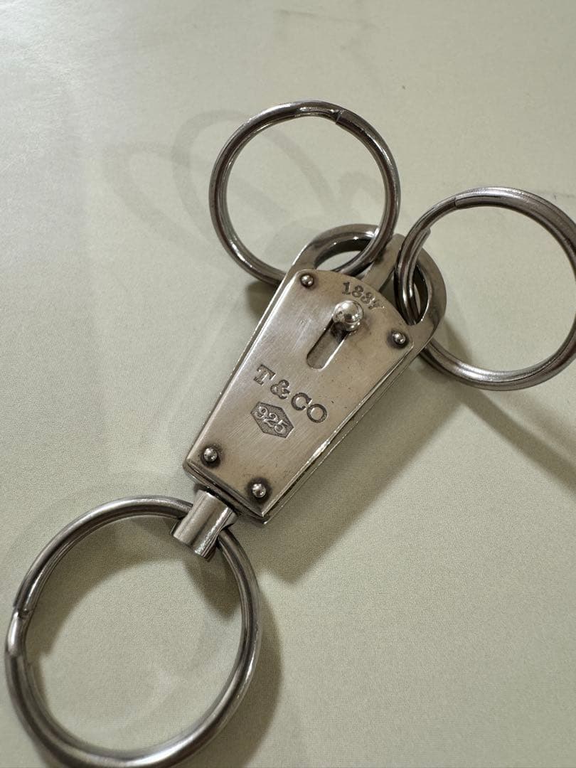 Tiffany & Co. ティファニー バレット キーリング　925