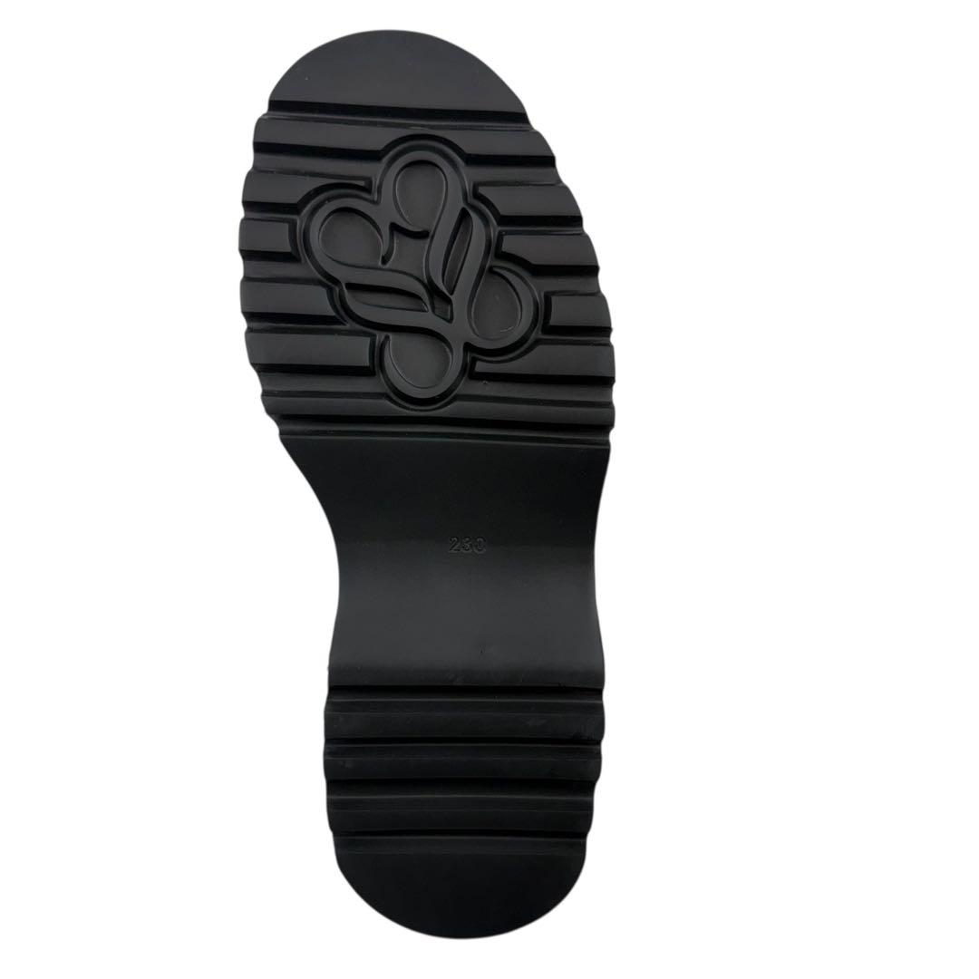 【新品同様】STACCATO 23cm フロントジップ　ブーツ　黒