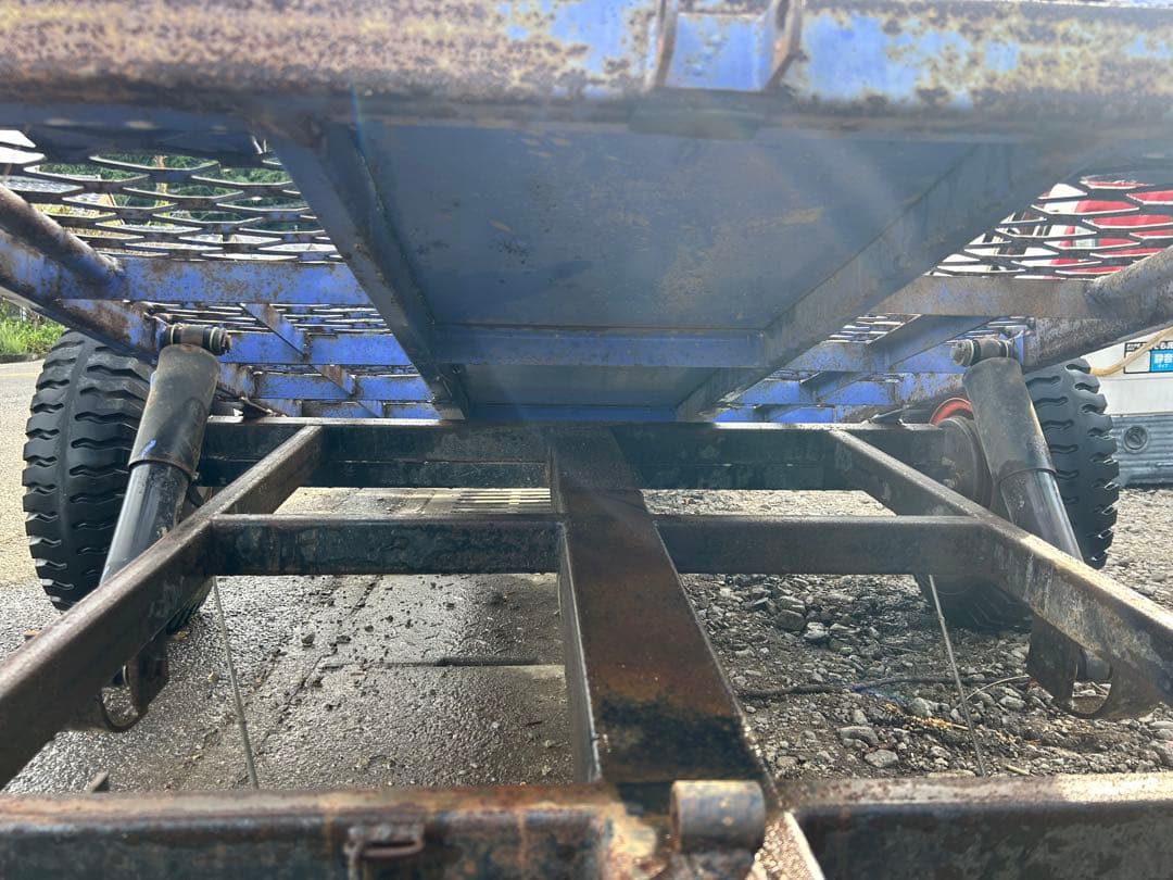 宮崎　中川車輌　コンバインカー　油圧シーソー式 NCB-601 トレーラー