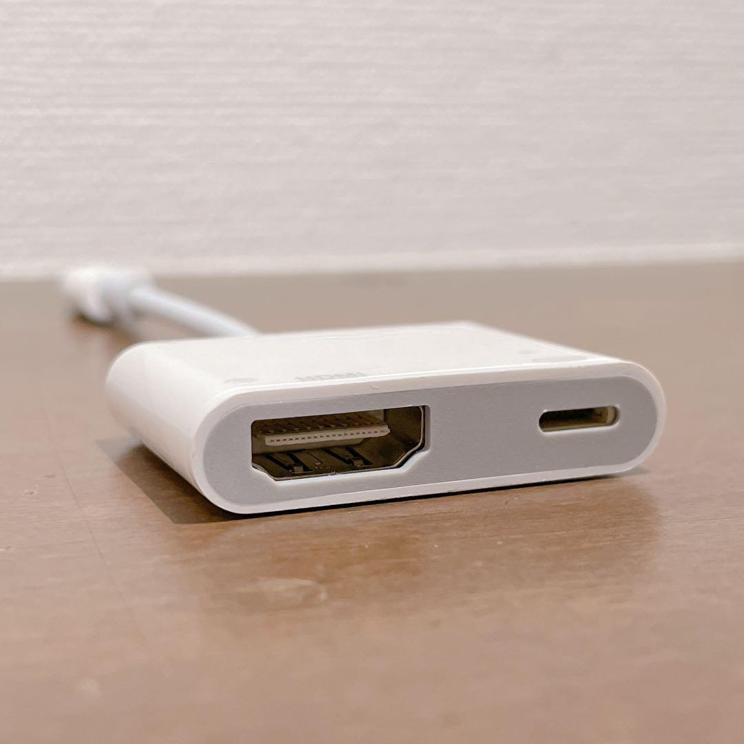 iPhone HDMI変換ケーブル lightning APP不要