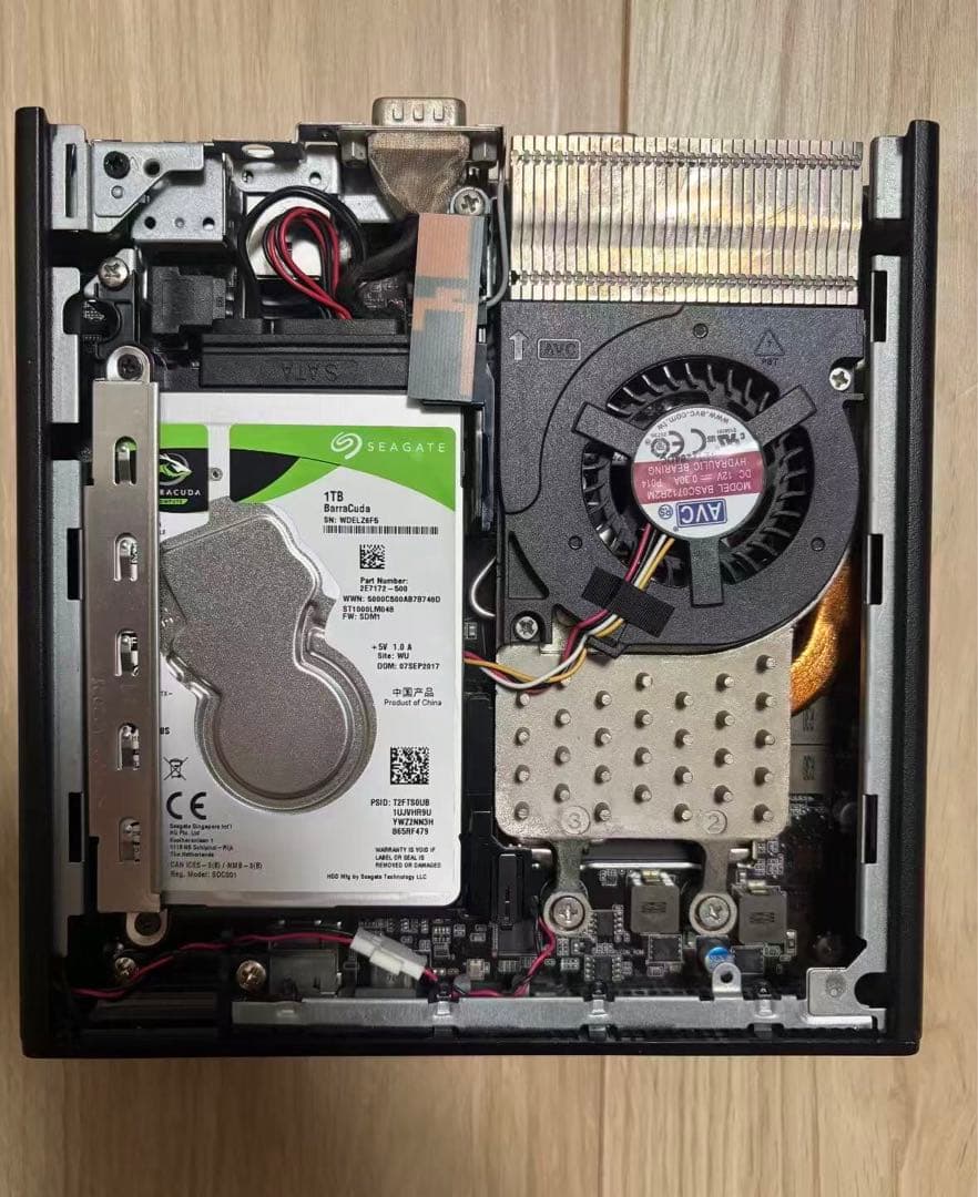 小型PC/i5-7500T/8GB/SSD128GB/HDD1TB/Office