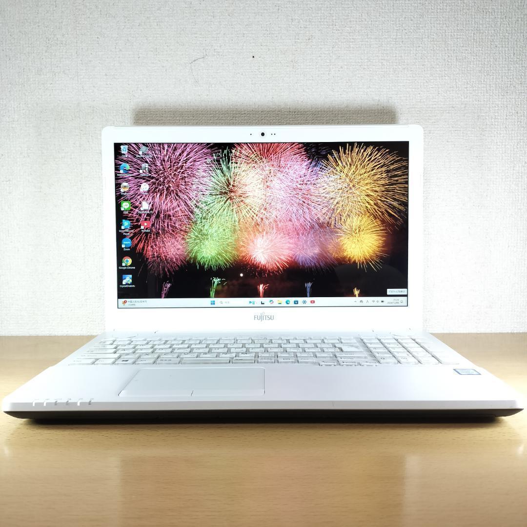 ノートPC i7 メモリ16GB Windows11 新品 SSD 富士通 美品