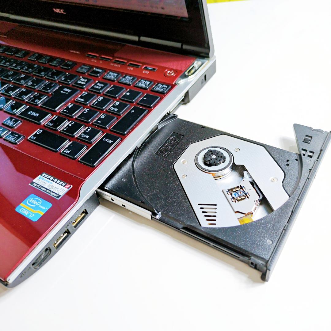 タッチパネル✨corei7✨SSD256GB✨ブルーレイ✨設定済ノートPC