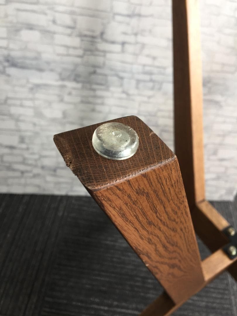 ☆引取限定☆カナデモノ カフェテーブル ガラス 75cm オーク無垢材