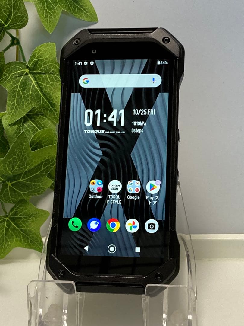 TORQUE 5G KYG01 SIMフリー au 判定◯ 液晶美品