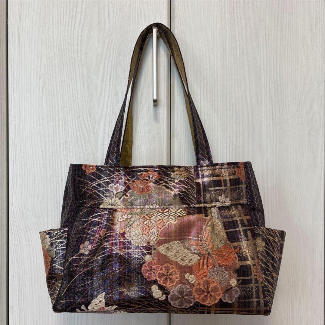 【専用】710-2、709-3、709-4、712-1）着物帯を使ったバッグ