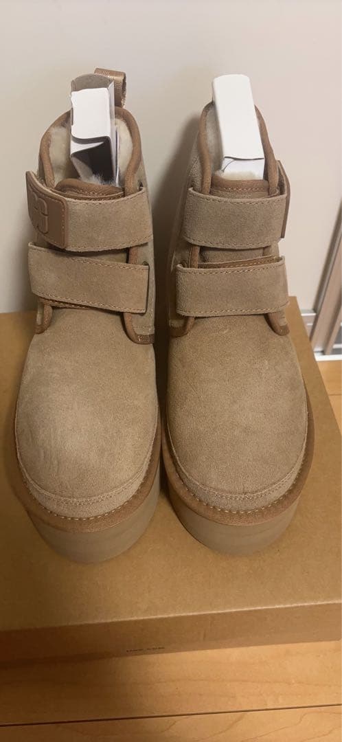 MIE 【新品】UGG ムートンブーツ 厚底25cm