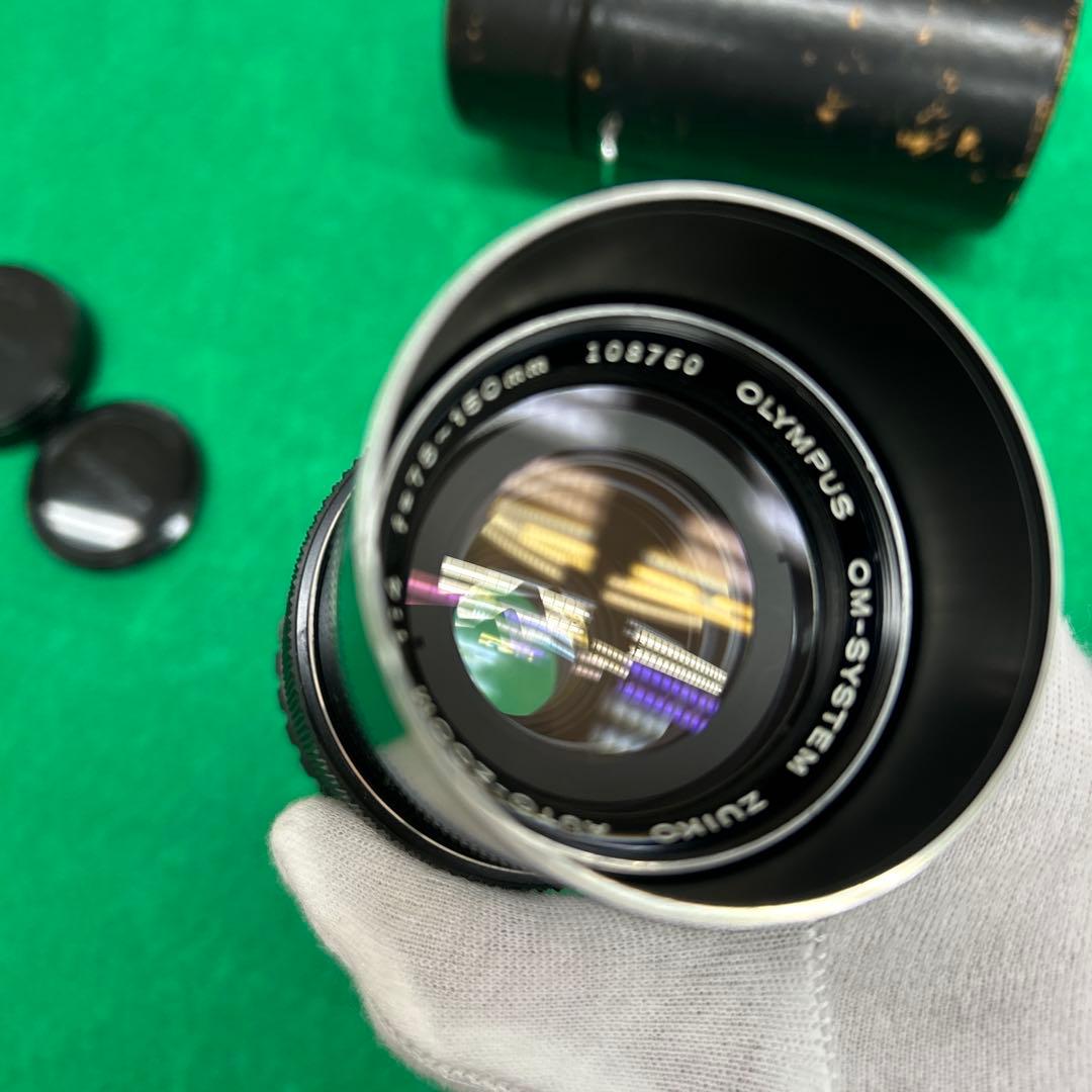 フィルムカメラ Olympus OM-1 MD auto zoom 75-150mm f4