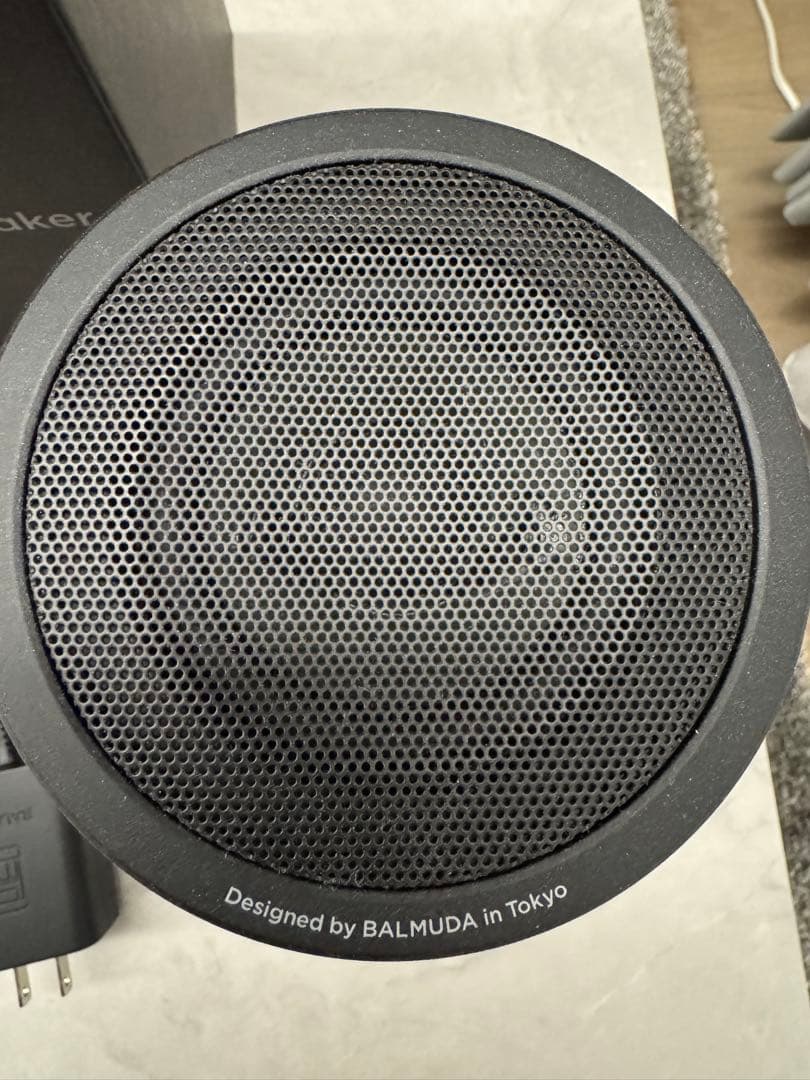 【美品】BALMUDA The Speaker ブラック