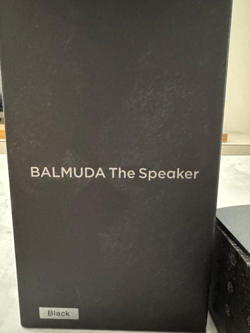 【美品】BALMUDA The Speaker ブラック
