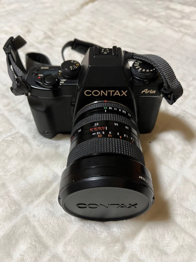 フィルムカメラ　CONTAX Aria （ストロボ付き）