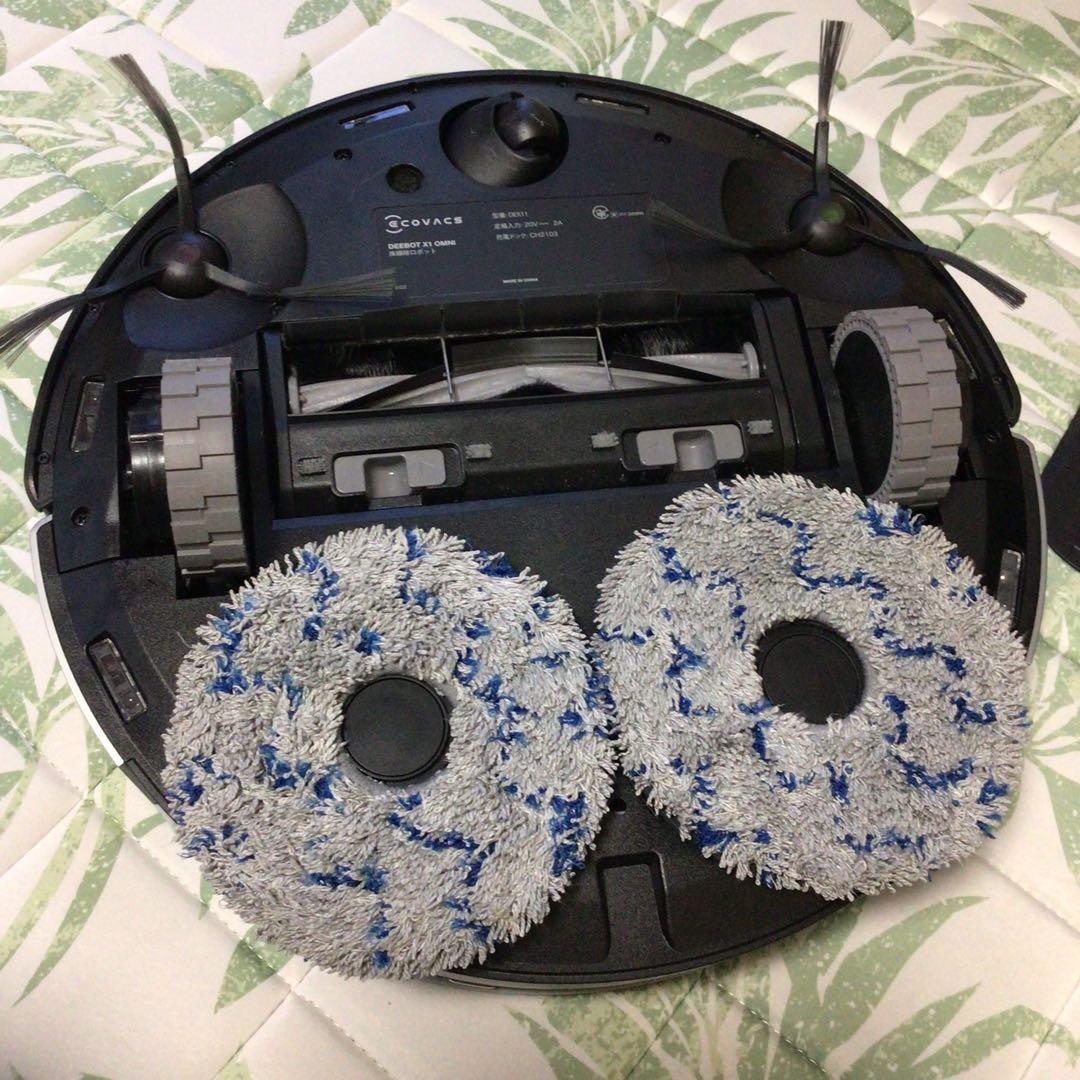 DEEBOT X1 OMNI エコバックス　ロボット掃除機本体 ブラックシルバー