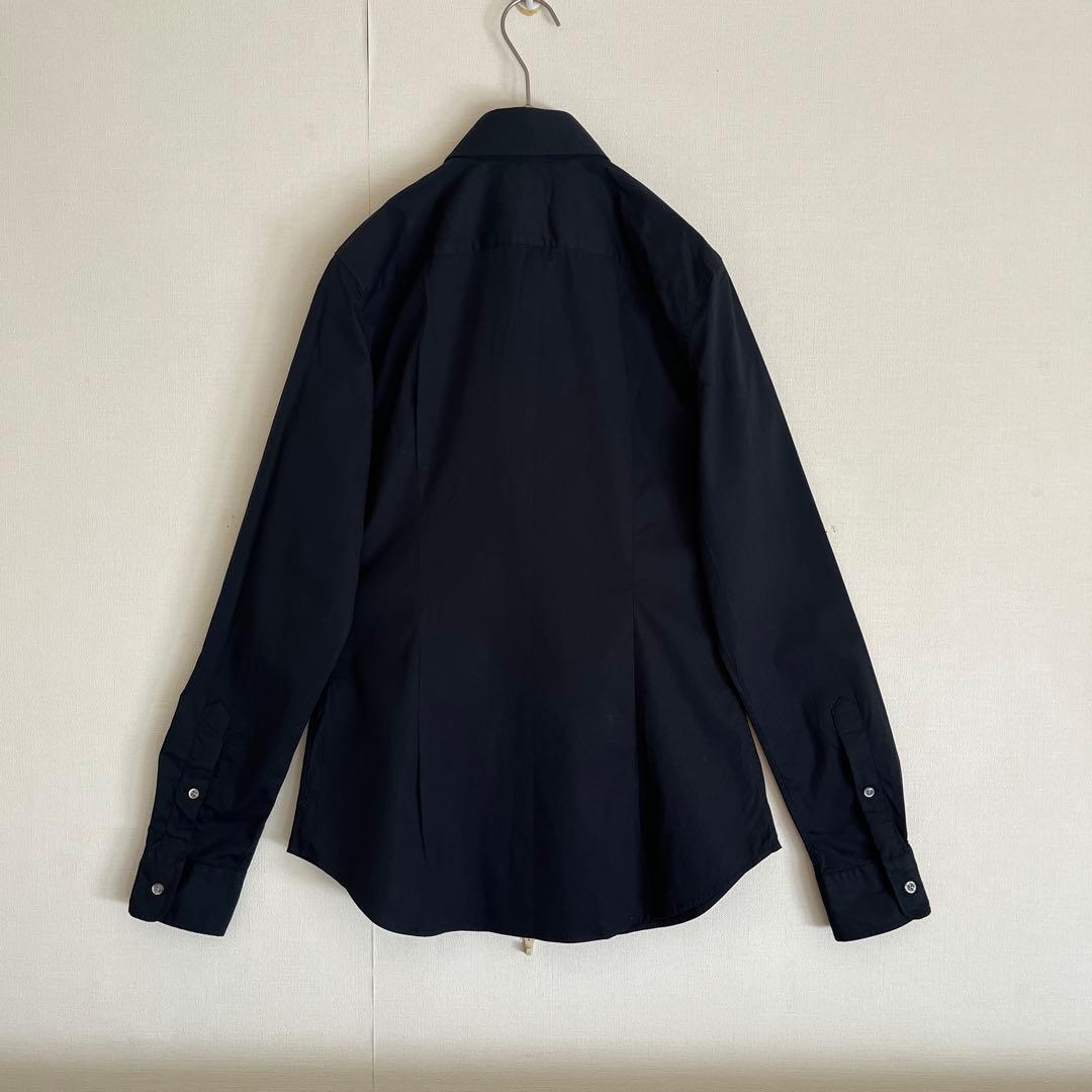 【超レア★未使用級★165/92】ラルフローレン黒ドレスシャツ★サイズ6ブラック