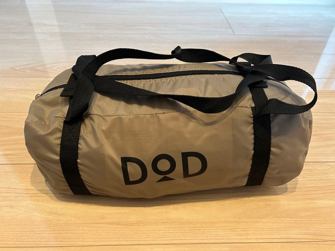 【美品】dod ソロソウルウォウウォウ　ワラビーテント　グランドシート