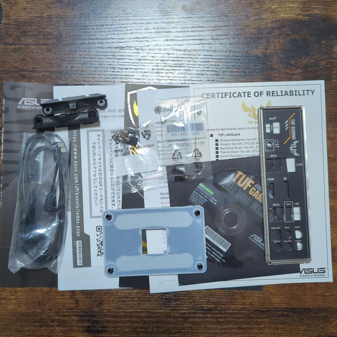 ASUS TUF GAMING B550-PLUS マザーボード