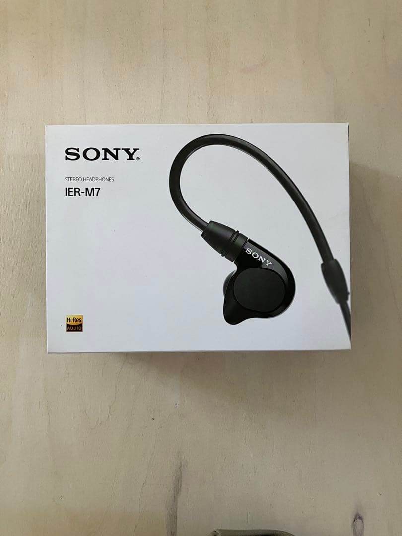 SONY ソニー ステレオイヤホン モニター用 IER-M7