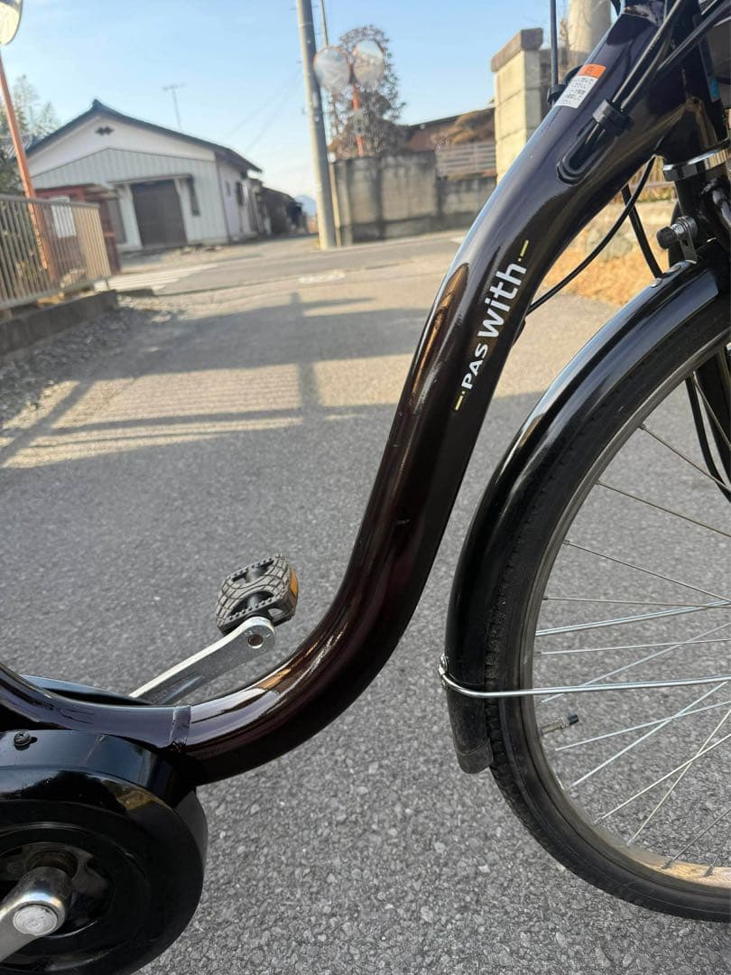 PAS With 電動アシスト自転車 黒