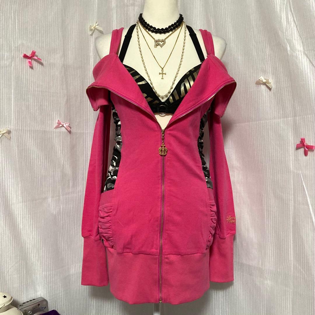 MARS系 姫ギャル グランジ 小悪魔アゲハ agejo 激カワ肩出しワンピ