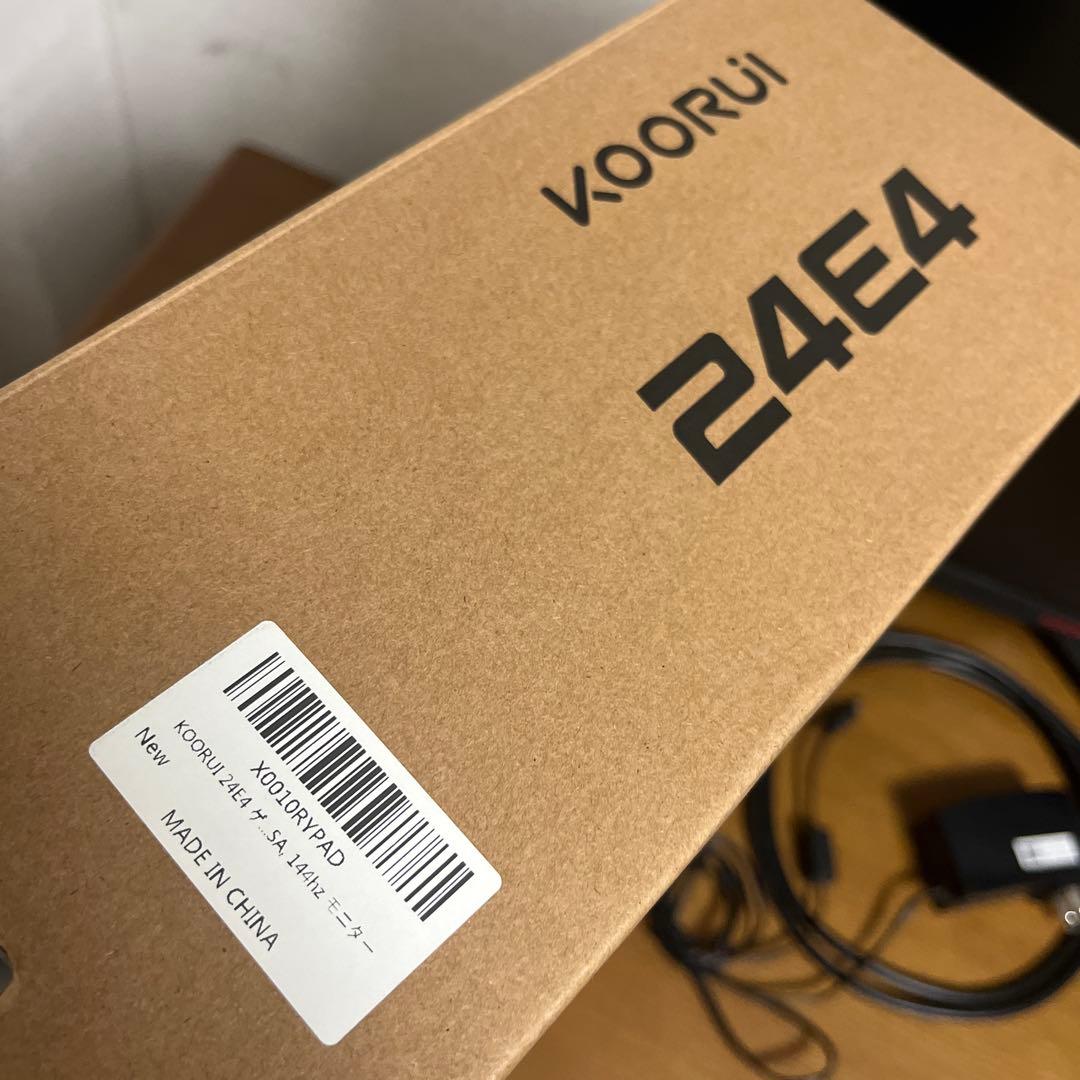 KOORUI 24E4 ゲーミングモニター 24インチ