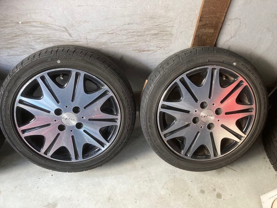 CHASERkunさん専用②格安出品！work E-FORS 15インチ軽自動車