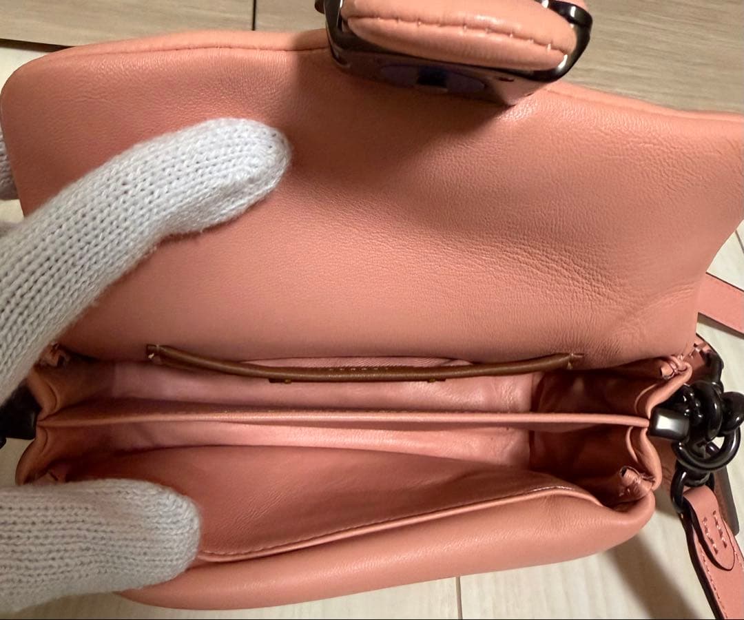 COACH タビー ピロー 2wayショルダーバッグ ハンドバッグ ピンク