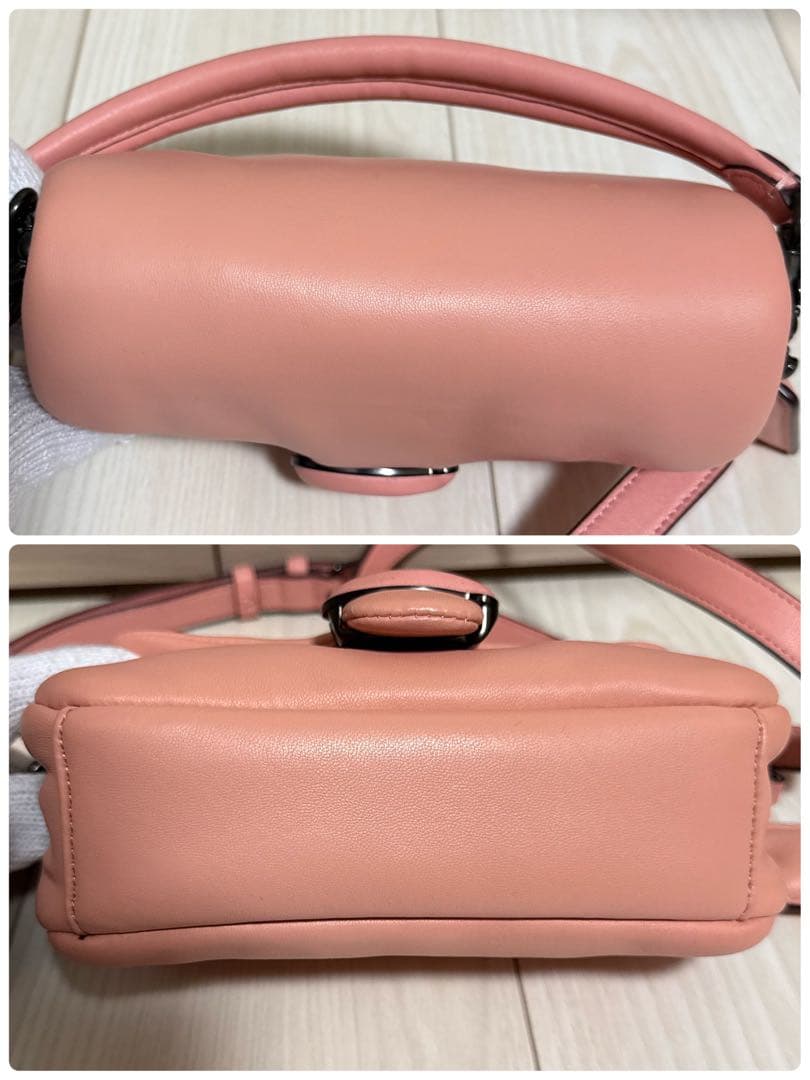 COACH タビー ピロー 2wayショルダーバッグ ハンドバッグ ピンク