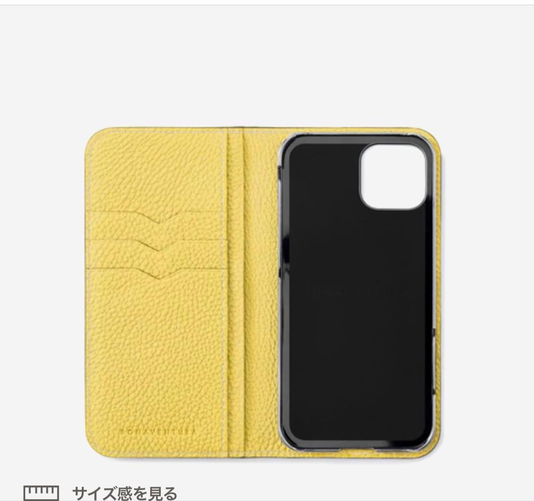 (iPhone 17) ボナベンチュラ　ダイアリーケース シュリンクレザー