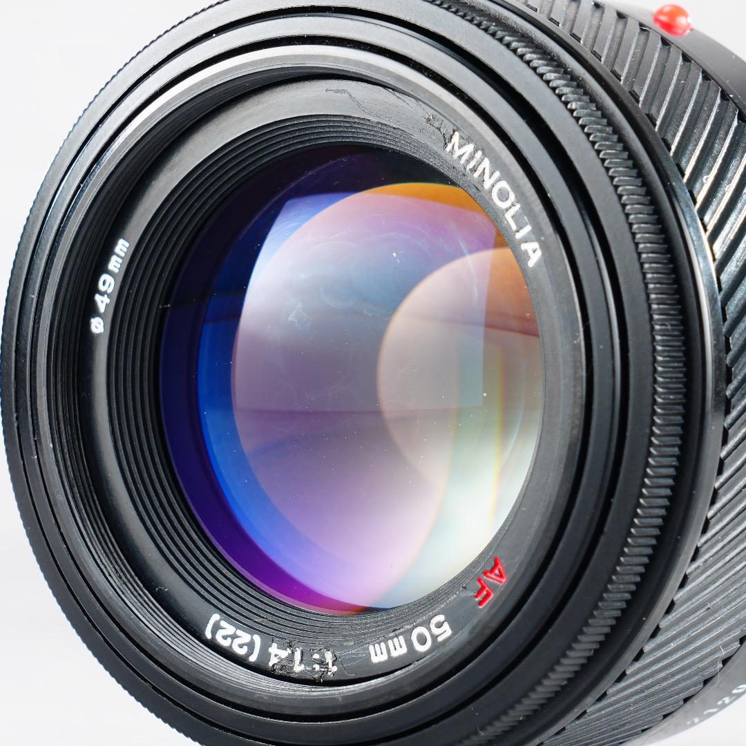 【極美品】動作◎ Minolta AF 50mm F1.4 ミノルタ 777
