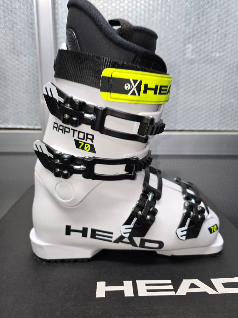 【程度良】HEAD RAPTOR 70 RS ジュニアスキーブーツ 24.5cm