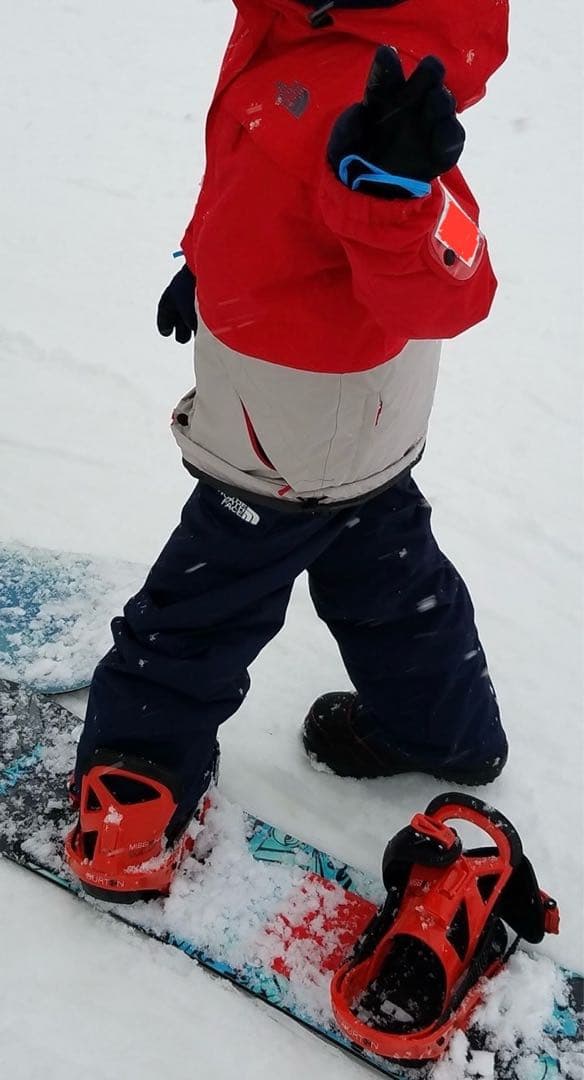 キッズTHE NORTH FACE スノーボードオーバーオール ネイビー140