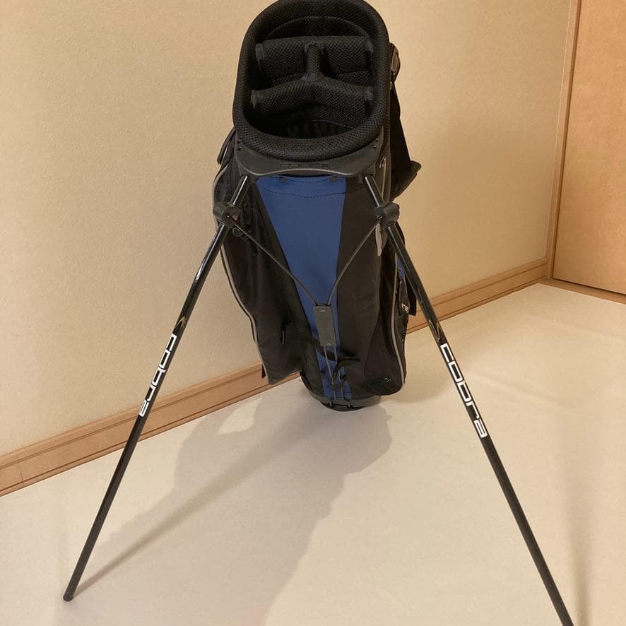【ゆなパパ】COBRA　スタンドキャディバッグ ゴルフ 自立可 メンズ