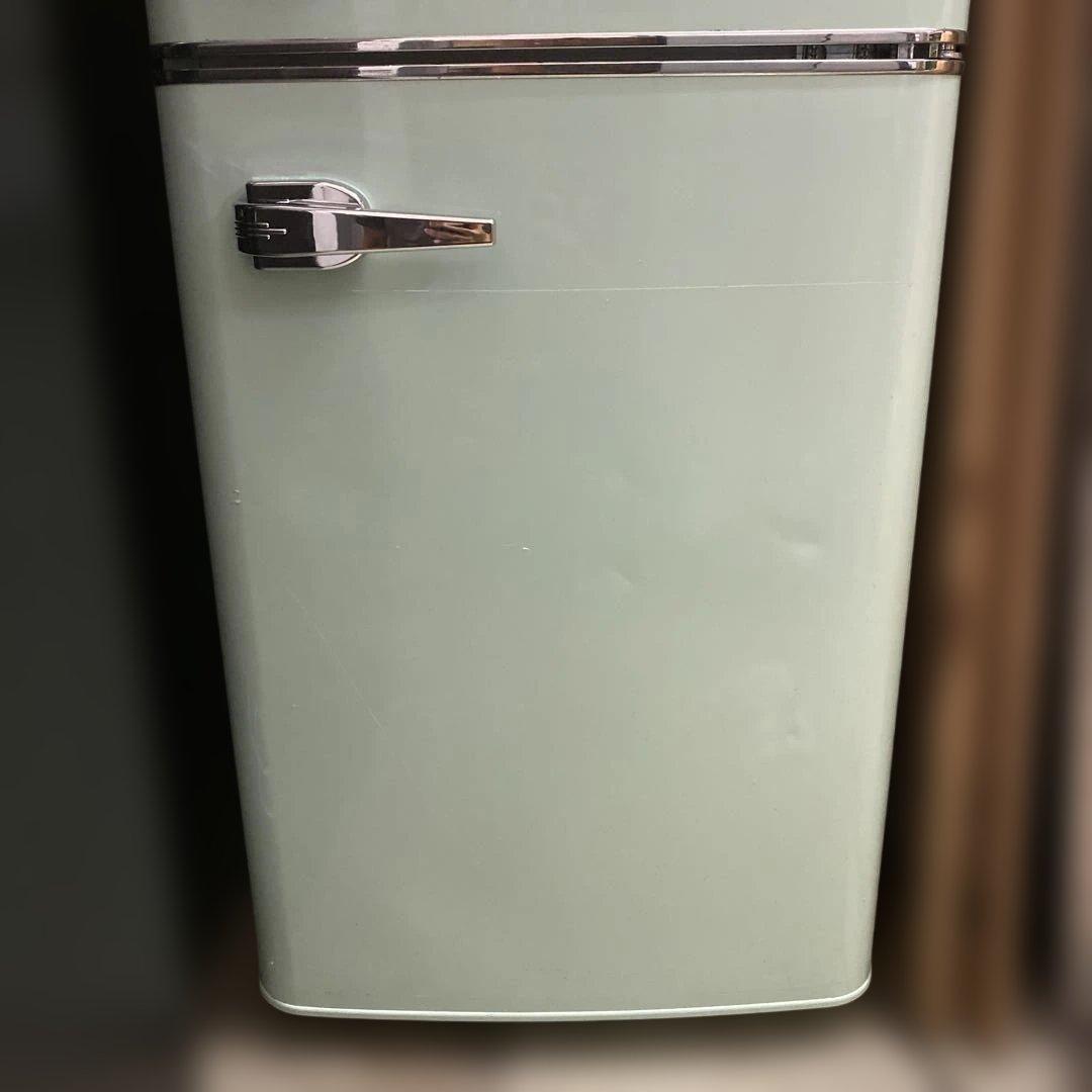 近隣地域限定送料無料 ✨アイリスオーヤマ　冷蔵庫 レトロ 2022年製