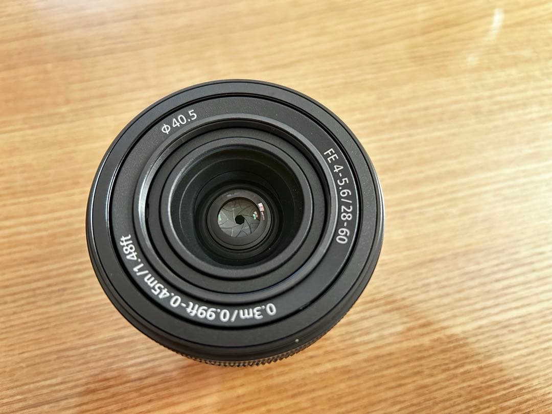 SONY FE 4-5.6/28-60 ズームレンズ
