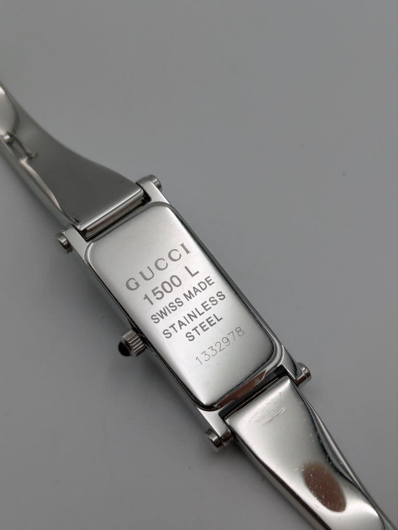 【稼働品】GUCCIグッチ1500Lレディース腕時計