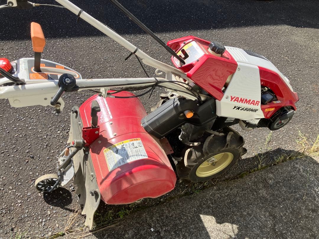状態良好　ヤンマー　耕運機　YK650MR 中古　農機具　格安　ミニ　畑耕す